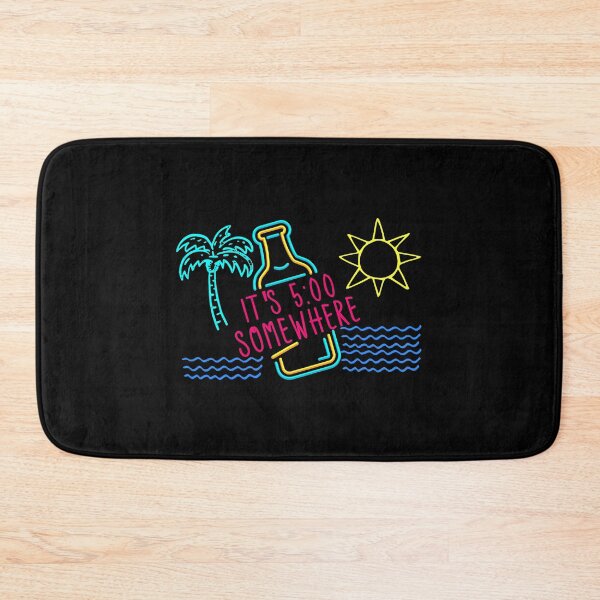 Item preview, It's 5 O'clock Somewhere - Beach Vacation T-Shirt designed and sold by AlexisHarry.