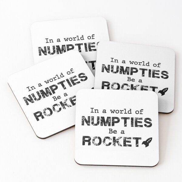 Item preview, In A World Of Numpties... Be A Rocket   designed and sold by RelixirShop.