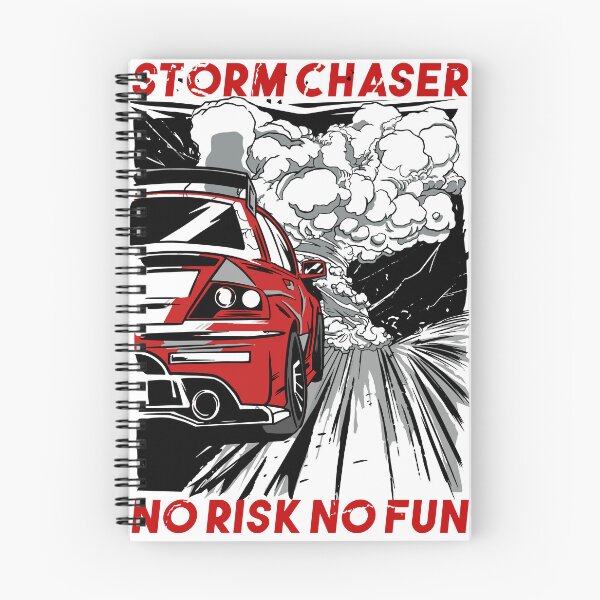 Item preview, Storm Chaser Tornado with car Weather AnimeT-Shirt designed and sold by Curious-Arts.