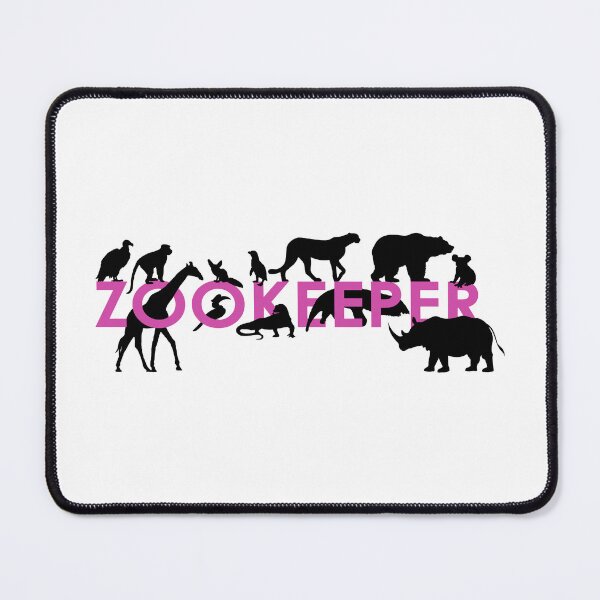 Item preview, Zookeeper - pink/black designed and sold by GeoCreate.