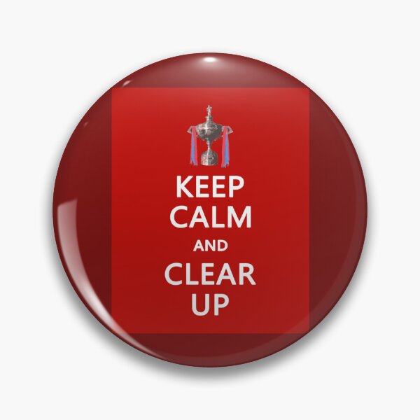 Item preview, Keep Calm and Clear Up (Billiards, Snooker)   designed and sold by RelixirShop.