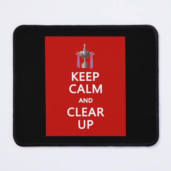 Item preview, Keep Calm and Clear Up (Billiards, Snooker)   designed and sold by RelixirShop.