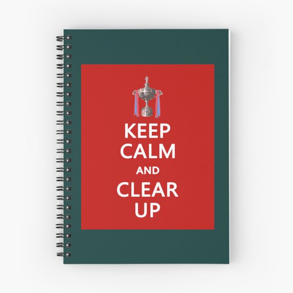 Item preview, Keep Calm and Clear Up (Billiards, Snooker)   designed and sold by RelixirShop.