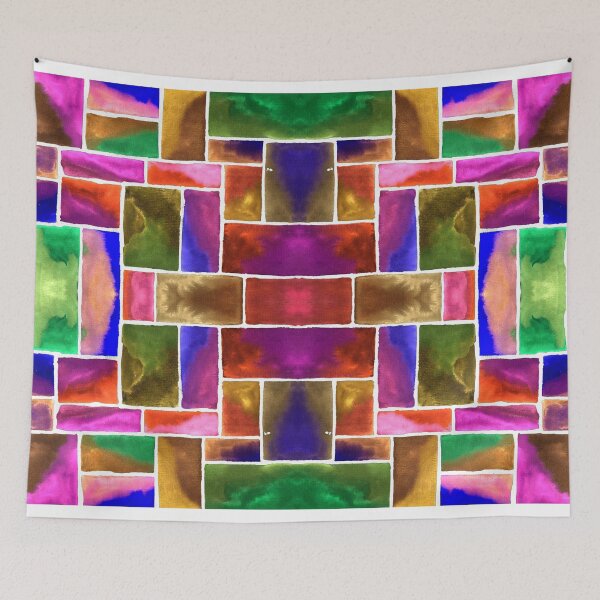 Item preview, Abstract Stained Glass Pattern designed and sold by Sebastian Grafmann.