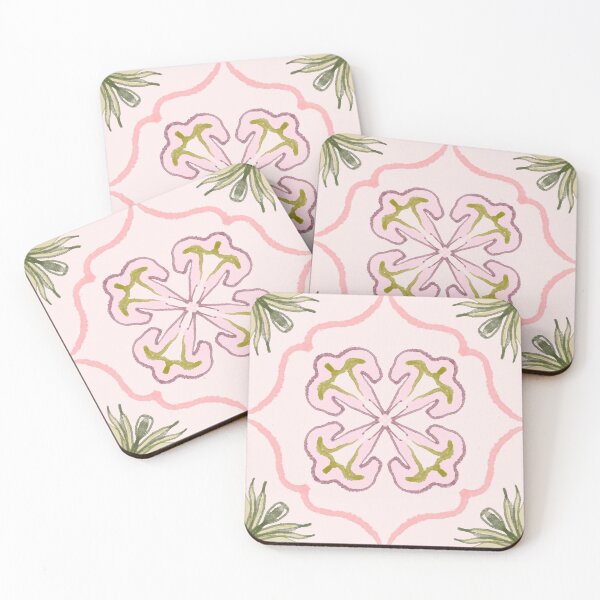 Item preview, Pink flowers with worn effect designed and sold by MartiJaunarena.