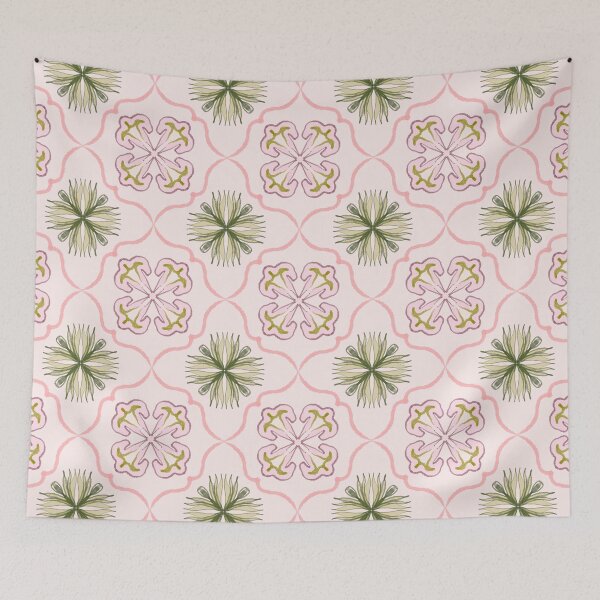 Item preview, Pink flowers with worn effect designed and sold by MartiJaunarena.