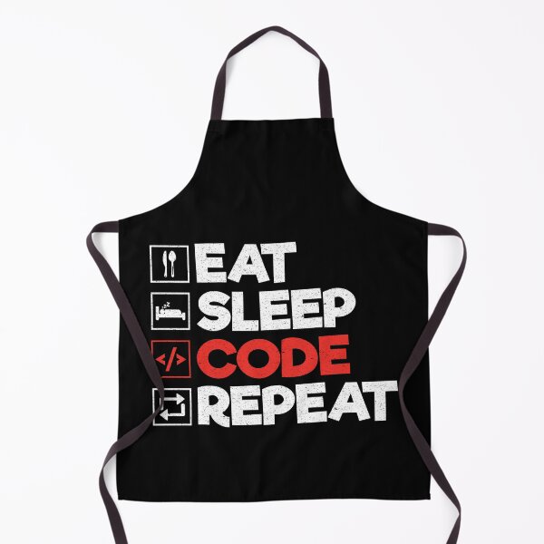 Item preview, Eat Sleep Code Repeat: Funny Coder Programmer Computer Lover designed and sold by Adexyl.