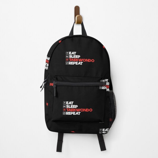 Item preview, Eat Sleep Taekwondo Repeat: Funny Taekwondo Martial Arts Lover designed and sold by Adexyl.