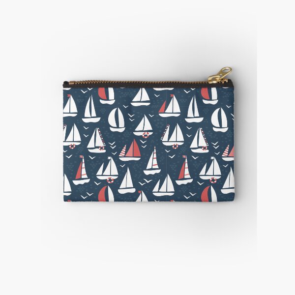 Item preview, Sailing boats and birds on sea pattern number2 designed and sold by pocketgraphic.