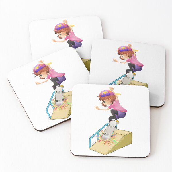 Item preview, Skateboard Girl Extreme Sports Skate Park Tricks designed and sold by luvvvvvit.