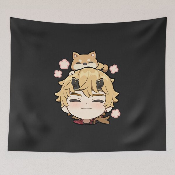 Item preview, Chibi Thoma - Genshin Impact designed and sold by 1umynst.