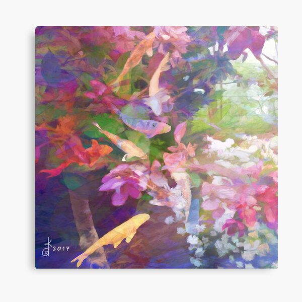 Koi - 1 of 3 Metal Print
