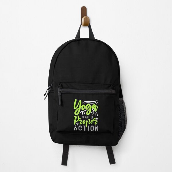 Item preview, yoga is art of proper action designed and sold by Fislux.