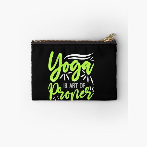 Item preview, yoga is art of proper action designed and sold by Fislux.
