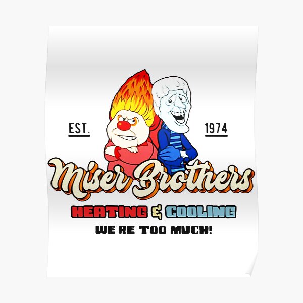 "The old brothers with funny things graphics " Poster for Sale by