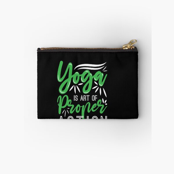 Item preview, yoga is art of proper action designed and sold by Fislux.