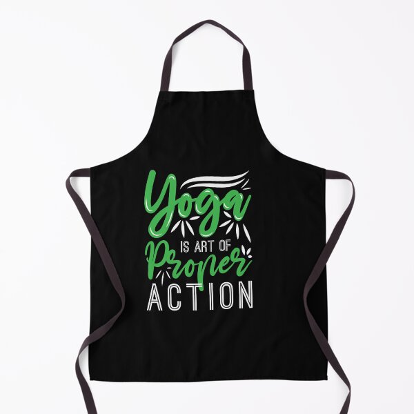 Item preview, yoga is art of proper action designed and sold by Fislux.