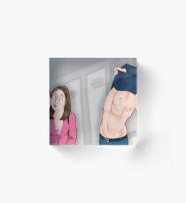 Jeff x Annie Acrylic Block