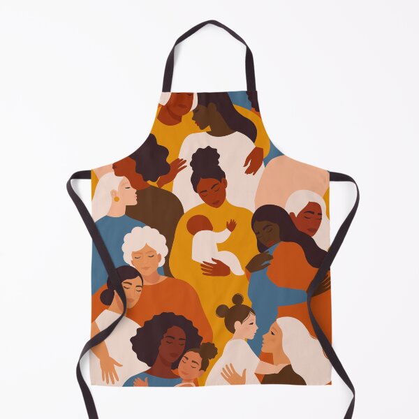 Item preview, Mothers and daughters hugging. Girls are hiding her mom and grandma. designed and sold by AngelinaBambina.