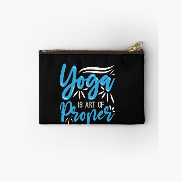 Item preview, yoga is art of proper action designed and sold by Fislux.