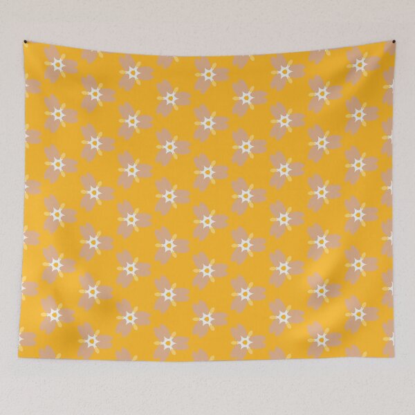 Item preview, Triangular Flowers Pattern Artwork 03 Color 01 designed and sold by Stefanie Boike.