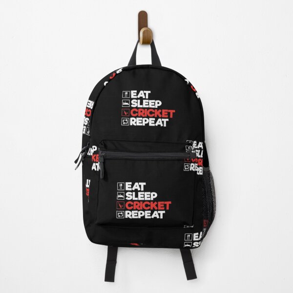 Item preview, Eat Sleep Cricket Repeat: Funny Cricket Player Cricket Coach Lover designed and sold by Adexyl.