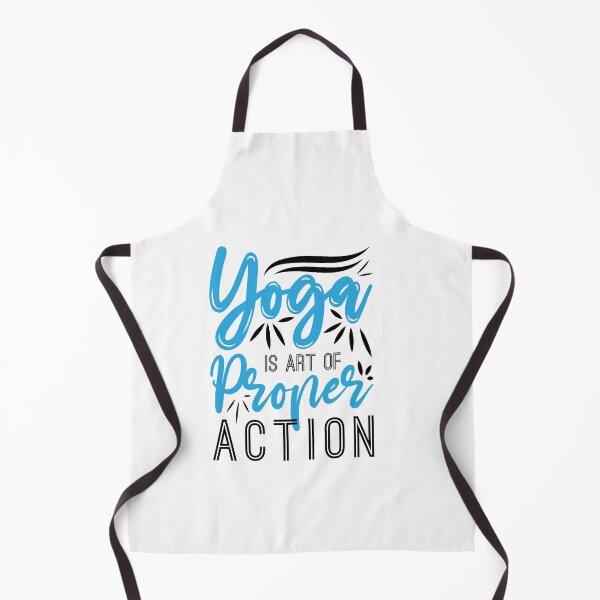 Item preview, yoga is art of proper action designed and sold by Fislux.