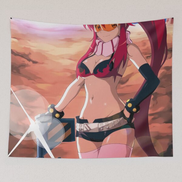 Item preview, Yoko Littner Gurren Lagann Artwork designed and sold by freddiecatt.