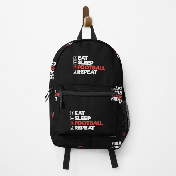 Item preview, Eat Sleep Football Repeat: Funny Soccer Player Football Coach Lover designed and sold by Adexyl.