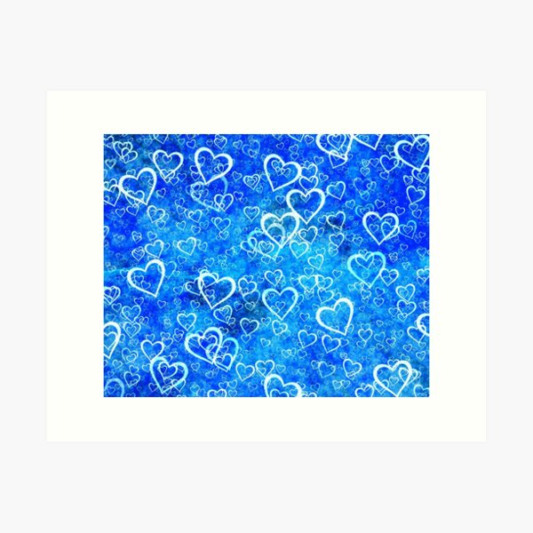 Item preview, Blue hearts designed and sold by KseniaDr.
