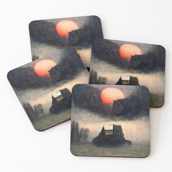 Item preview, Sunset on a strange alien world designed and sold by AM FineArtPrints.