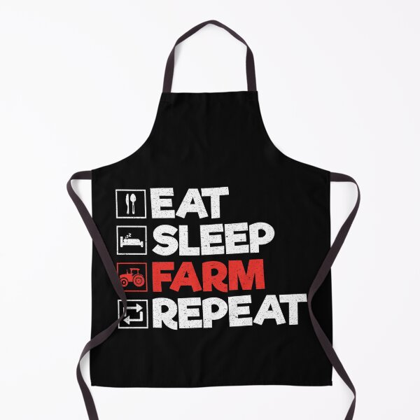 Item preview, Eat Sleep Farm Repeat: Funny Farmer Farming designed and sold by Adexyl.
