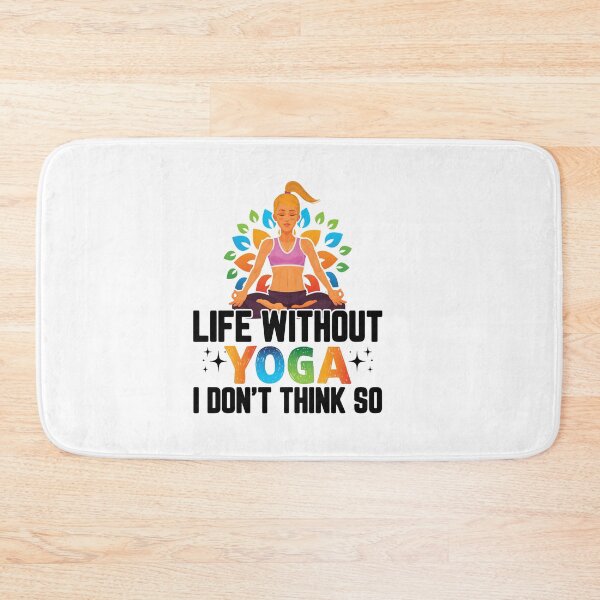Item preview, life without yoga i don't think so designed and sold by Fislux.