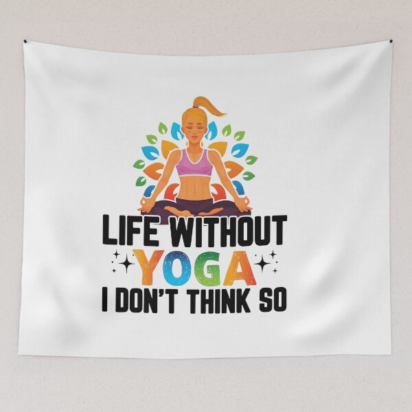 Item preview, life without yoga i don't think so designed and sold by Fislux.