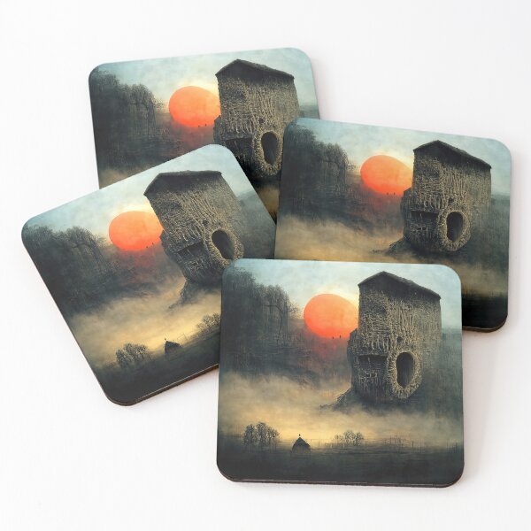 Item preview, Sunset on a strange alien world designed and sold by AM FineArtPrints.