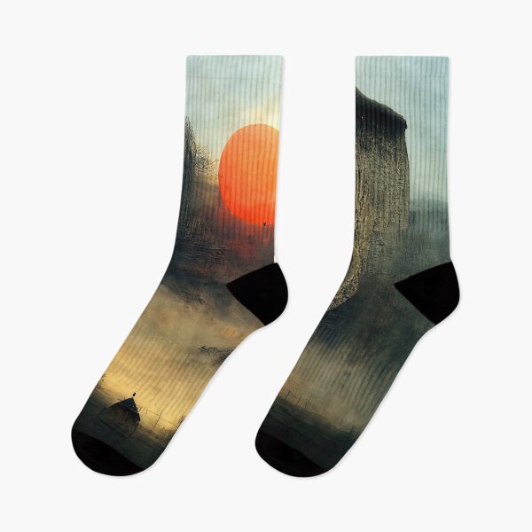 Item preview, Sunset on a strange alien world designed and sold by AM FineArtPrints.