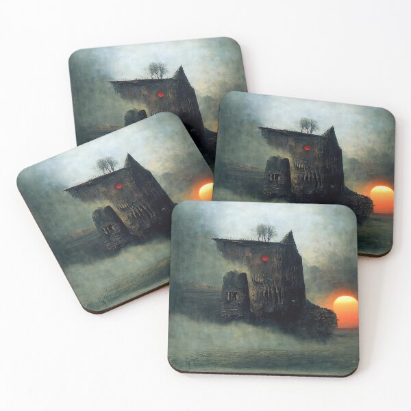 Item preview, Sunset on a strange alien world designed and sold by AM FineArtPrints.