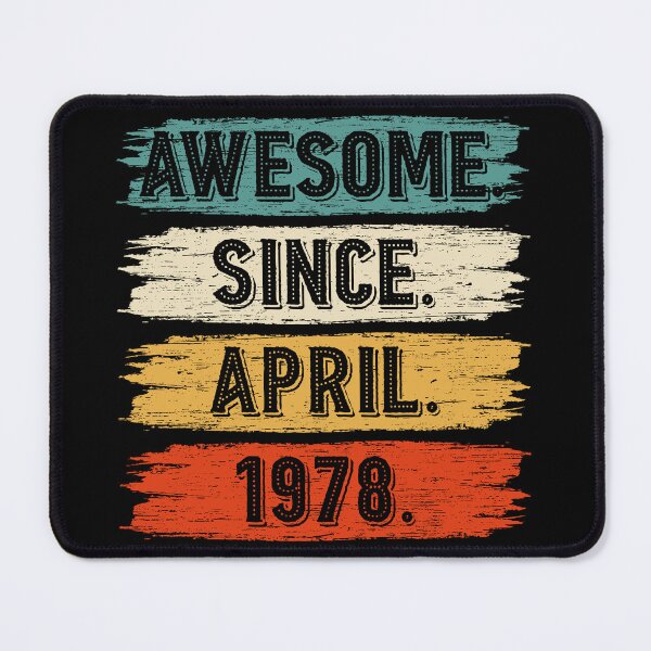 Item preview, 44 Years Old Gifts Awesome Since April 1978 44th Birthday designed and sold by MoHaCo.