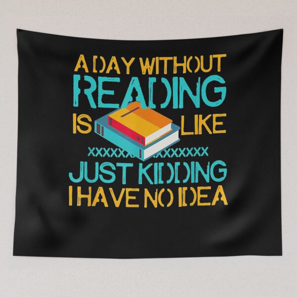 Item preview, A Day Without Reading designed and sold by Georgia Potts.