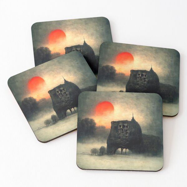 Item preview, Sunset on a strange alien world designed and sold by AM FineArtPrints.