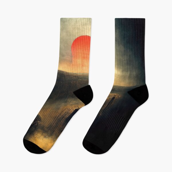 Item preview, Sunset on a strange alien world designed and sold by AM FineArtPrints.