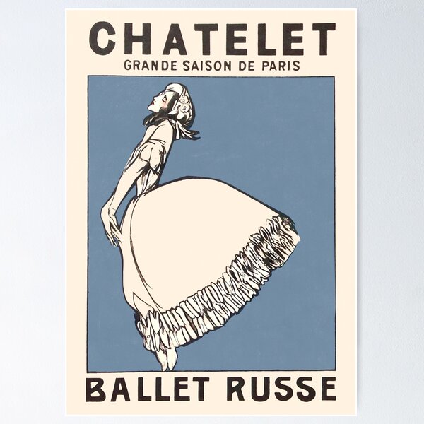 Item preview, Ballet Russe - Russian Ballet - Classic Dance designed and sold by Sintija BILIKA.