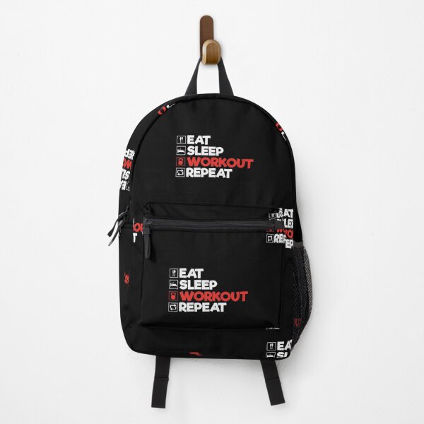 Item preview, Eat Sleep Workout Repeat: Funny Workout Gym Lover designed and sold by Adexyl.