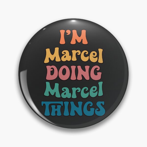 Item preview, Marcel Funny Retro First Name designed and sold by Americandude.