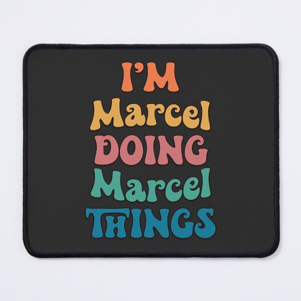 Item preview, Marcel Funny Retro First Name designed and sold by Americandude.