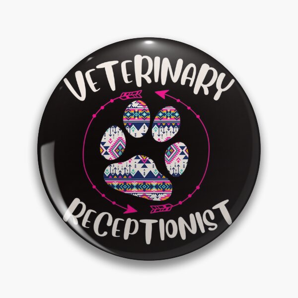 Item preview, Veterinary receptionist gift cute veterinarian secretary designed and sold by EdwardSamuels.