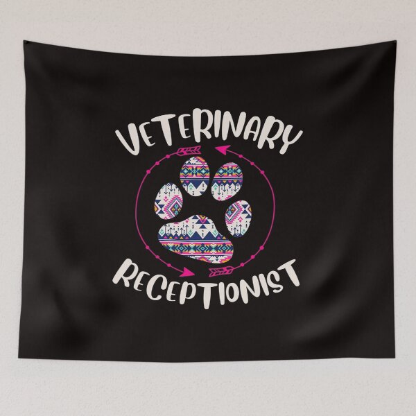 Item preview, Veterinary receptionist gift cute veterinarian secretary  designed and sold by EdwardSamuels.