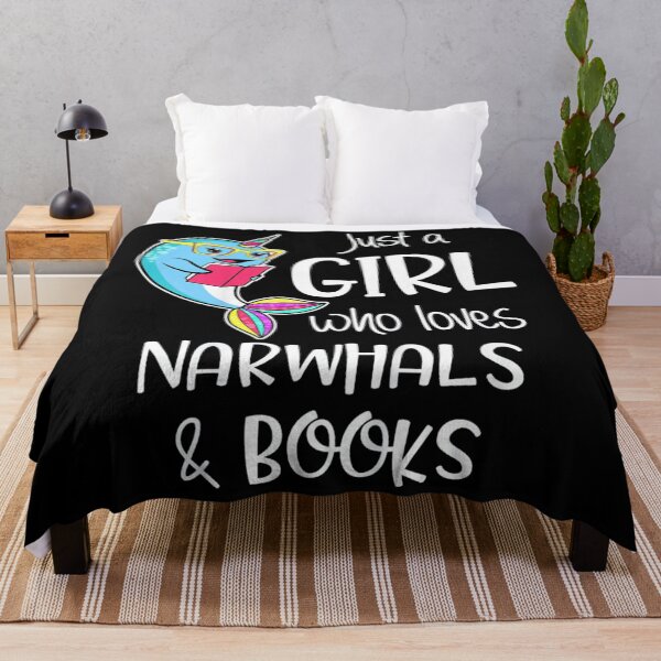 Item preview, Narwhals And Books designed and sold by Edith Davis.