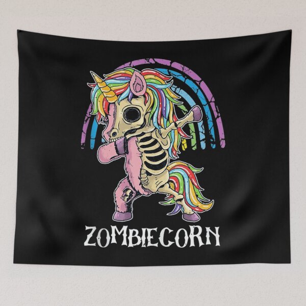 Item preview, Zombiecorn Dabbing Unicorn Zombie designed and sold by Edith Davis.