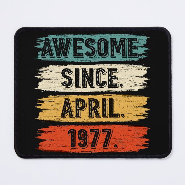 Item preview, 45 Years Old Gifts Awesome Since April 1977 45th Birthday designed and sold by MoHaCo.